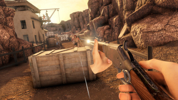 Игра Black Trail VR, скриншот
