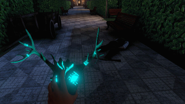 Игра Black Trail VR, скриншот