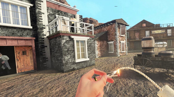 Игра Black Trail VR, скриншот