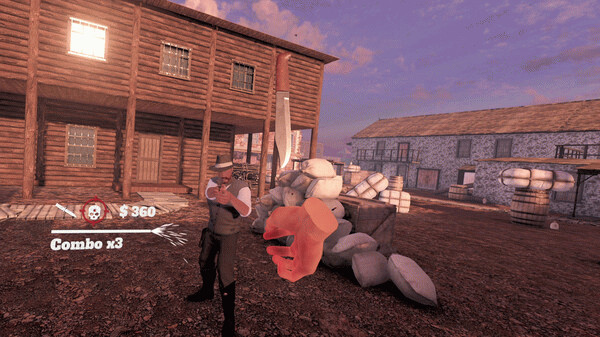 Игра Black Trail VR, скриншот