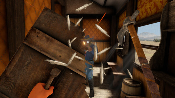 Игра Black Trail VR, скриншот