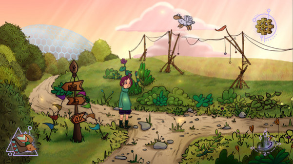 Игра Blackberry the Witch: Journey, скриншот