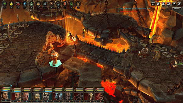 Игра Blackguards 2, скриншот