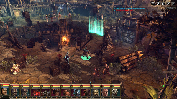 Игра Blackguards 2, скриншот