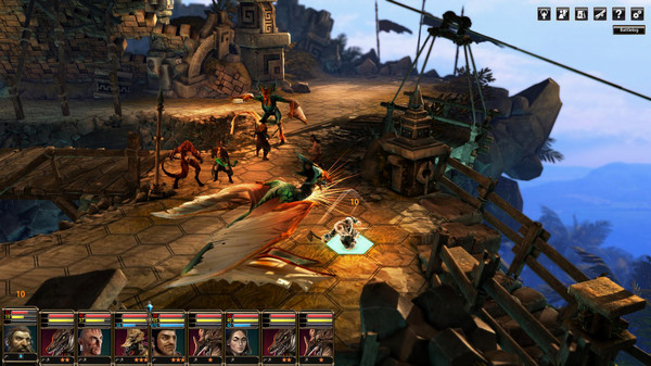 Игра Blackguards 2, скриншот