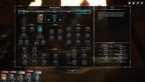Игра Blackguards Deluxe Edition Upgrade, скриншот