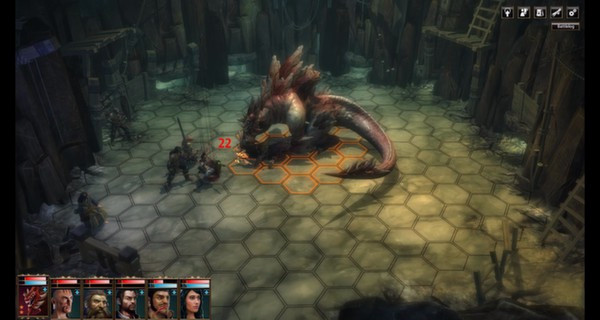 Игра Blackguards: Untold Legends, скриншот