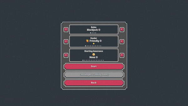 Игра Blackjack Roulette, скриншот