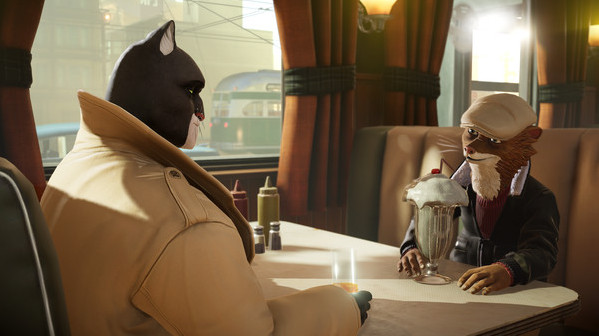 Игра Blacksad: Under the Skin, скриншот