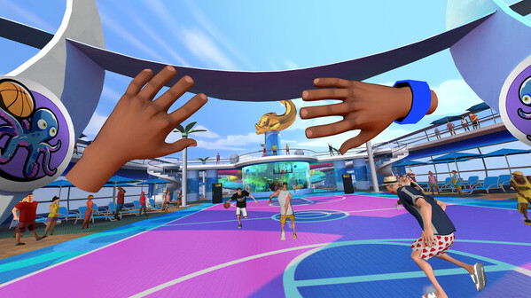 Игра Blacktop Hoops, скриншот