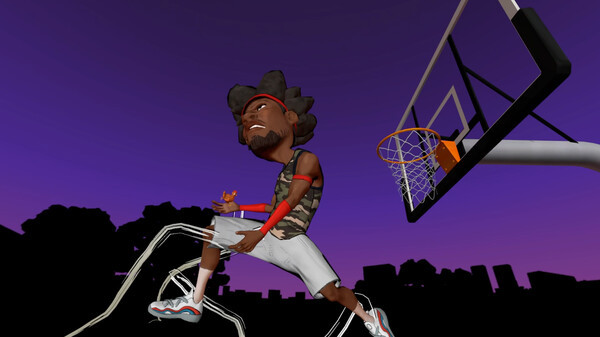 Игра Blacktop Hoops, скриншот