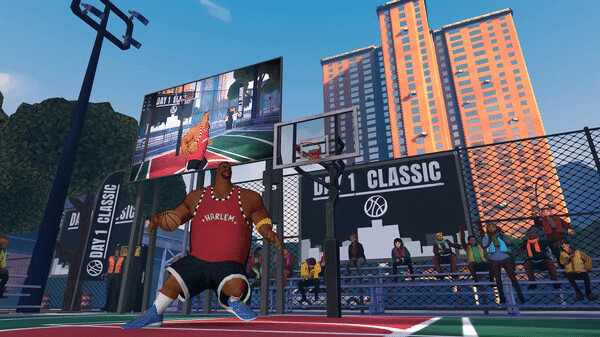 Игра Blacktop Hoops, скриншот