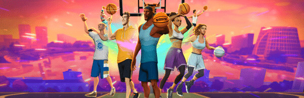Игра Blacktop Hoops, скриншот