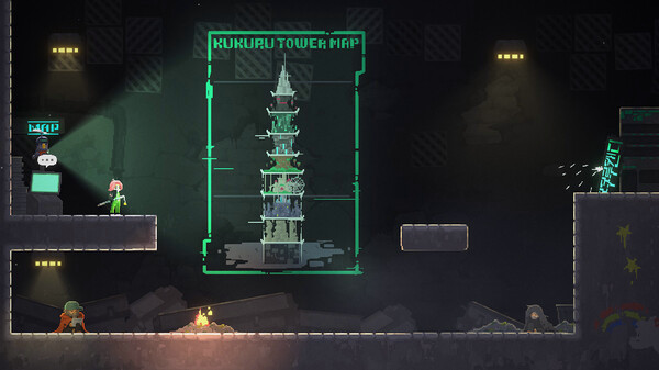 Игра Blade Jumper, скриншот