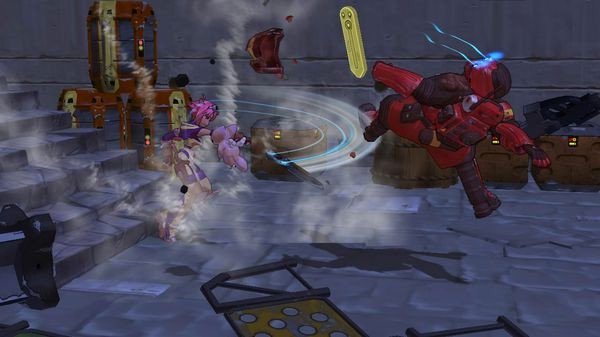 Игра Blade Kitten, скриншот