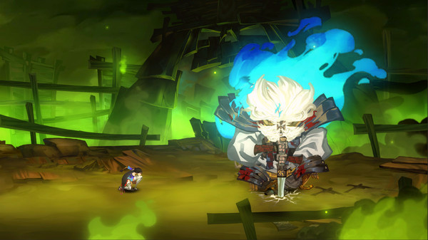 Игра Bladed fury, скриншот