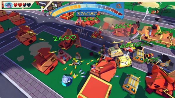 Игра Blamdown: Udder Fury, скриншот