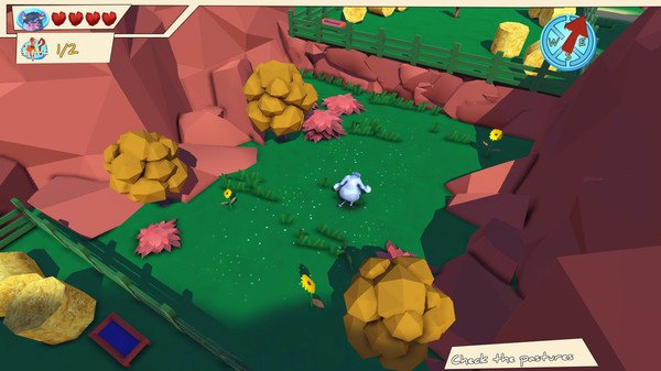 Игра Blamdown: Udder Fury, скриншот