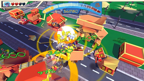 Игра Blamdown: Udder Fury, скриншот
