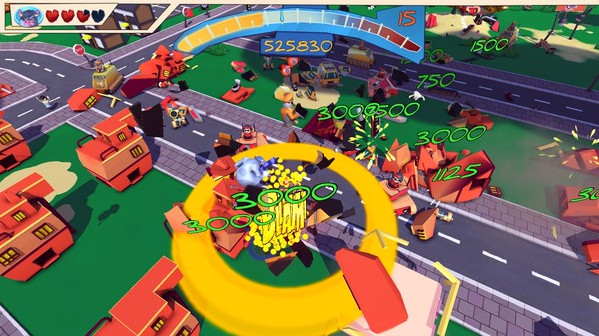 Игра Blamdown: Udder Fury, скриншот
