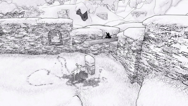 Игра Blanc, скриншот