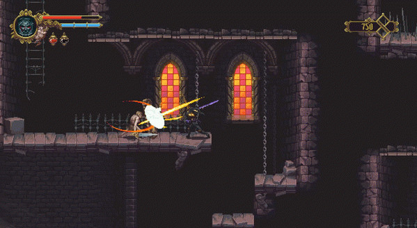 Игра Blasphemous - 'Alloy of Sin' Character Skin, скриншот