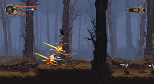 Игра Blasphemous - 'Alloy of Sin' Character Skin, скриншот