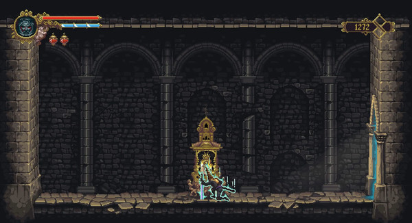 Игра Blasphemous - 'Alloy of Sin' Character Skin, скриншот