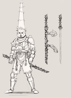 Игра Blasphemous - Digital Artbook, скриншот