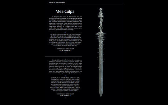 Игра Blasphemous - Digital Artbook, скриншот