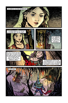 Игра Blasphemous - Digital Comic, скриншот
