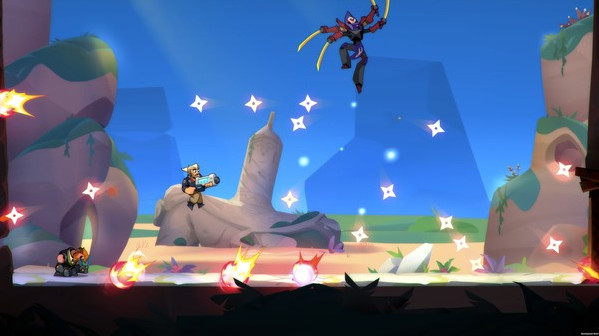 Игра Blast Brigade vs. the Evil Legion of Dr. Cread, скриншот