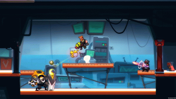 Игра Blast Brigade vs. the Evil Legion of Dr. Cread, скриншот