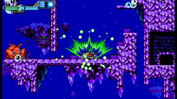 Игра Blaster Master Zero 2, скриншот