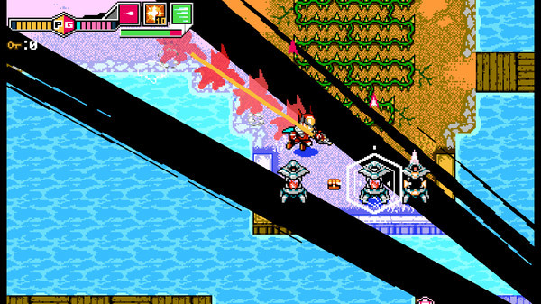 Игра Blaster Master Zero 2, скриншот