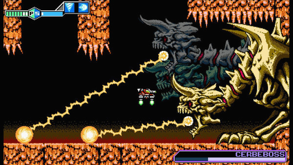 Игра Blaster Master Zero 2, скриншот