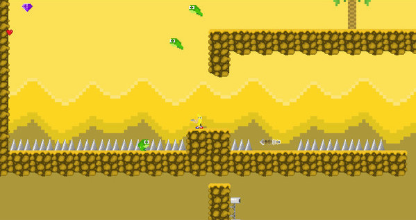 Игра Blaster Shooter GunGuy!, скриншот