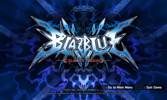 Игра BlazBlue: Calamity Trigger, скриншот