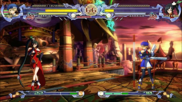 Игра BlazBlue: Calamity Trigger, скриншот