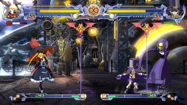 Игра BlazBlue: Calamity Trigger, скриншот