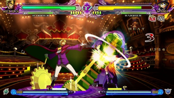 Игра BlazBlue: Continuum Shift Extend, скриншот