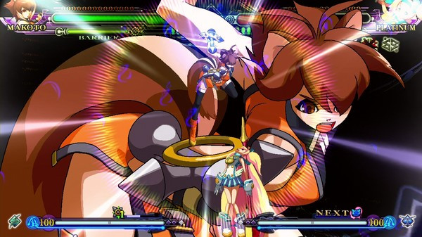 Игра BlazBlue: Continuum Shift Extend, скриншот