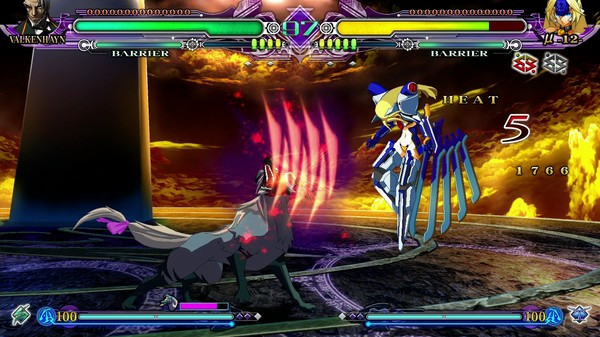 Игра BlazBlue: Continuum Shift Extend, скриншот