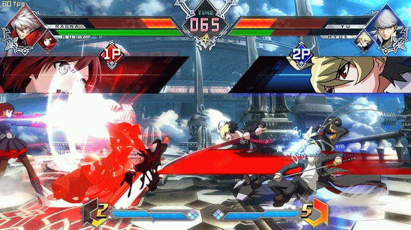 Игра BlazBlue: Cross Tag Battle, скриншот