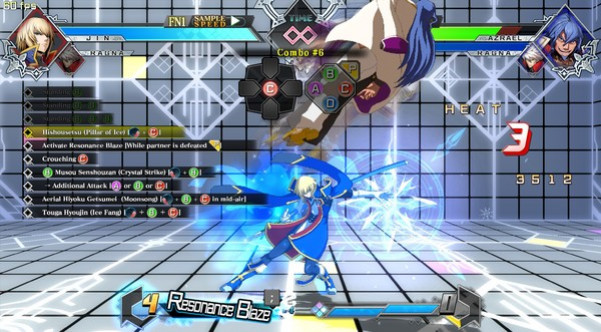 Игра BlazBlue: Cross Tag Battle, скриншот
