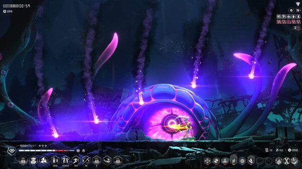 Игра BlazBlue Entropy Effect, скриншот