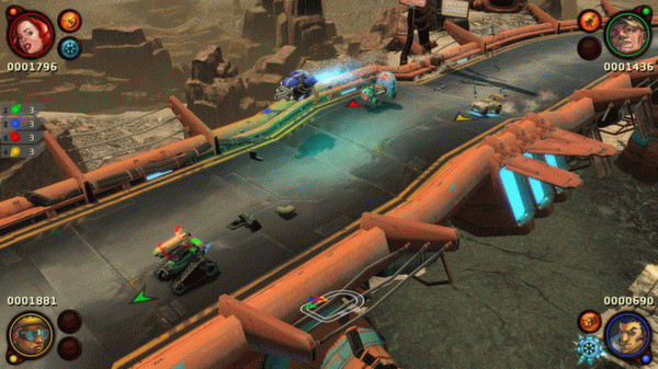 Игра BlazeRush, скриншот