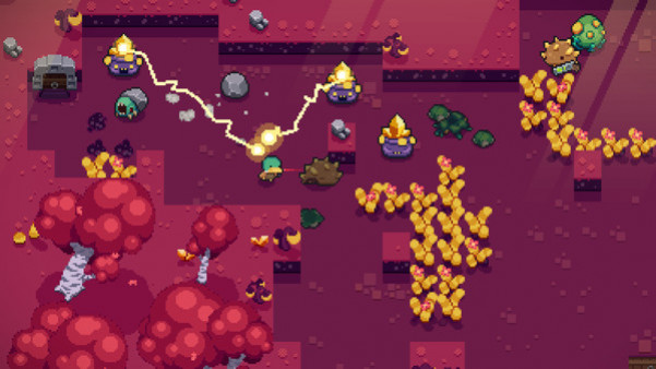 Игра Blazing Beaks, скриншот