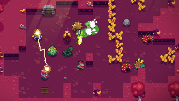 Игра Blazing Beaks, скриншот
