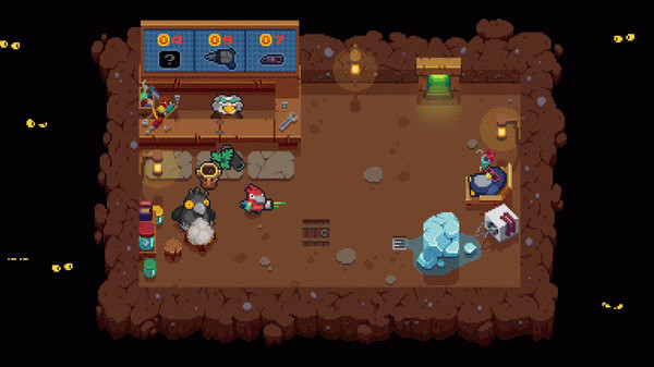 Игра Blazing Beaks, скриншот